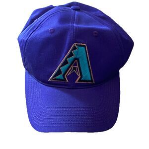 Vintage Arizona Diamondback Purple OSFM Strap Back Outdoor Cap
